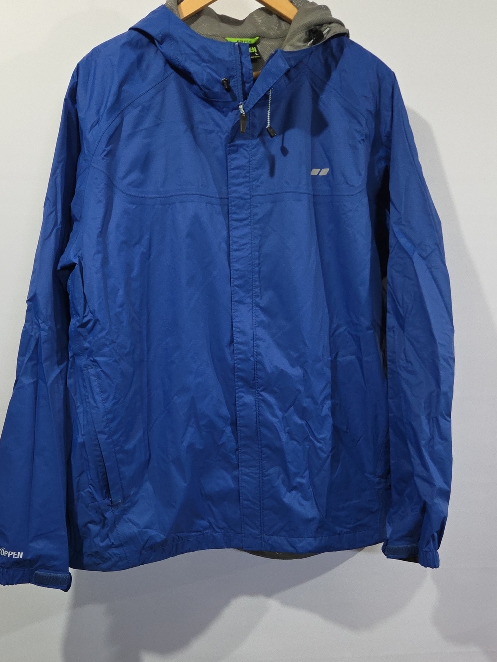 Koppen Men's Hooded Rain Jacket Large
